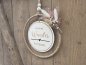 Preview: Holzschild mit Jute-Hoop "Geburt 3" mit individueller Gravur Preview: Holzschild mit Jute-Hoop "Geburt 3" mit individueller Gravur