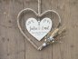 Preview: Holzschild mit Jute-Hoop "Hochzeit 1" mit individueller Gravur Preview: Holzschild mit Jute-Hoop "Hochzeit 1" mit individueller Gravur