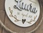 Preview: Holzschild mit Jute-Hoop "Kommunion / Konfirmation 1" mit individueller Gravur Preview: Holzschild mit Jute-Hoop "Kommunion / Konfirmation 1" mit individueller Gravur
