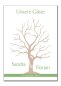 Preview: Wedding Tree Gästebaum auf Leinwand mit Keilrahmen "Sandra und Florian"
