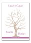 Preview: Wedding Tree Gästebaum auf Leinwand mit Keilrahmen "Sandra und Florian"