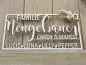 Preview: Familienschild mit individuellen Namen "Familie 3" Preview: Familienschild mit individuellen Namen "Familie 3"
