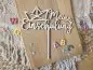 Preview: Cake Topper Schriftzug "Einschulung / Schulkind 2" Lasercut