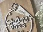 Preview: Cake Topper Schriftzug "Einschulung / Schulkind 5" Lasercut mit Gravur