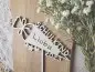 Preview: Cake Topper Schriftzug "Einschulung / Schulkind 7" Lasercut mit Gravur