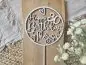 Preview: Cake Topper Schriftzug "Geburtstag Happy Birthday 12" Lasercut