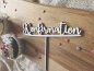 Preview: Cake Topper Schriftzug "Konfirmation 1" Lasercut aus Holz Preview: Cake Topper Schriftzug "Konfirmation 1" Lasercut aus Holz