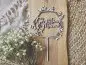Preview: Cake Topper Schriftzug "Hochzeit 1" Lasercut aus Holz
