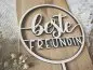 Preview: Cake Topper Schriftzug "Beste Freundin 1" Lasercut