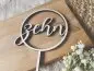 Preview: Cake Topper Schriftzug "Geburtstag Happy Birthday 14"