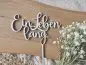 Preview: Cake Topper Schriftzug "Hochzeit 6" SET Lasercut