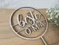 Preview: Cake Topper Schriftzug "Oma 1" Lasercut