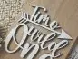 Preview: Cake Topper Schriftzug "Geburtstag Wild One 17"