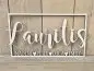 Preview: Familienschild mit individuellen Namen "Familie 2"
