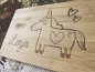 Preview: Frühstücksbrettchen "Einhorn" aus Bambusholz - personalisiert mit Namen Preview: Frühstücksbrettchen "Einhorn" aus Bambusholz - personalisiert mit Namen
