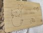 Preview: Frühstücksbrettchen "Katze" aus Bambusholz - personalisiert mit Namen Preview: Frühstücksbrettchen "Katze" aus Bambusholz - personalisiert mit Namen