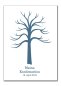 Preview: Gaestebaum Wedding Tree Konfirmation Hochzeit Isabell Sebastian blau