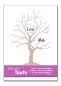 Preview: Gaestebaum Wedding Tree Konfirmation Hochzeit Lea pink