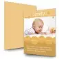 Preview: Geburtskarte Babykarte DIN A6 A5 hoch Emily gelb