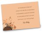 Mobile Preview: Geburtstag Einladungskarte DIN A6 A5 quer Else orange
