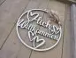 Preview: Lasercut Hoop "Willkommen 4" mit individuellem Laserschnitt Preview: Lasercut Hoop "Willkommen 4" mit individuellem Laserschnitt