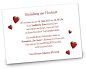 Preview: Hochzeit Einladungskarte DIN A6 A5 Johanna Frank rot