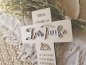 Preview: Kreuz Taufe mit individueller Lasergravur und Schriftzug "Sabrina" Preview: Kreuz Taufe mit individueller Lasergravur und Schriftzug "Sabrina"