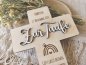 Preview: Kreuz Taufe mit individueller Lasergravur und Schriftzug "Sabrina" Preview: Kreuz Taufe mit individueller Lasergravur und Schriftzug "Sabrina"