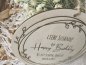 Preview: Holzschild "Happy Birthday 1" mit individueller Gravur aus Holz