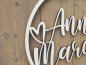 Preview: Lasercut Hoop "Hochzeit 1" mit individuellem Laserschnitt Preview: Lasercut Hoop "Hochzeit 1" mit individuellem Laserschnitt