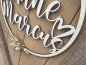 Preview: Lasercut Hoop "Hochzeit 1" mit individuellem Laserschnitt Preview: Lasercut Hoop "Hochzeit 1" mit individuellem Laserschnitt