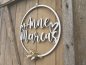 Preview: Lasercut Hoop "Hochzeit 1" mit individuellem Laserschnitt Preview: Lasercut Hoop "Hochzeit 1" mit individuellem Laserschnitt