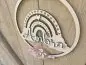 Preview: Lasercut 3D Hoop "Namensschild 1" Kinderzimmer Deko Preview: Lasercut 3D Hoop "Namensschild 1" Kinderzimmer Deko