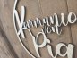 Preview: Lasercut-Hoop "Kommunion 1" mit personalisiertem Namen