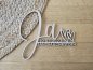 Preview: Lasercut "Hochzeit 1" mit individuellem Laserschnitt