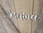 Preview: Namensschild Schriftzug Lasercut "Josefina" aus Holz