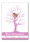 Preview: Wedding Tree mit Foto auf Leinwand mit Keilrahmen pink