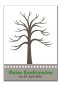 Preview: Gästebaum auf Leinwand mit Keilrahmen Cornelia grün
