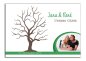 Preview: Wedding Tree mit Foto auf Leinwand mit Keilrahmen "Jana und Rene"