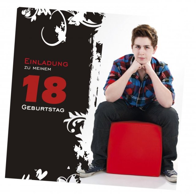 Preview: Geburtstag Einladungskarte Ben