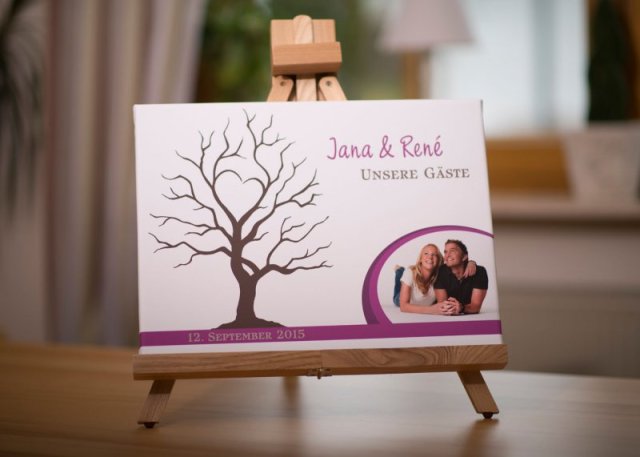 Hochzeit Wedding Tree Baum Erinnerung Gaestebuch