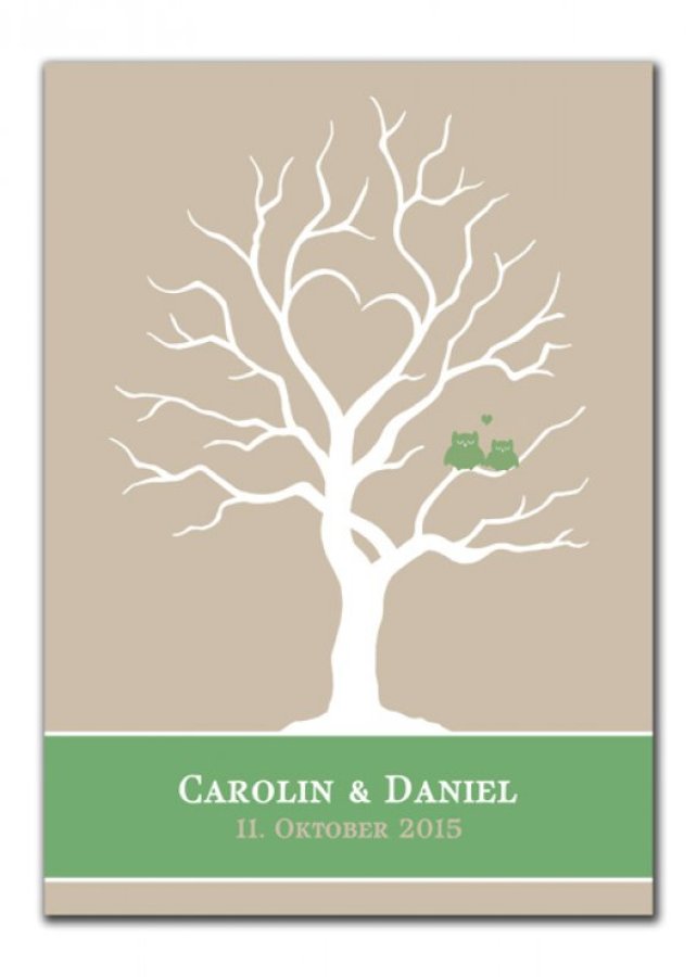 Wedding Tree Carolin Daniel grün